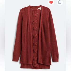 Pinque Jamelya Back Detail Cardigan